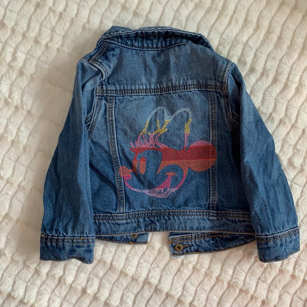 Baby Gap Disney Minnie Mouse Jean Jacket